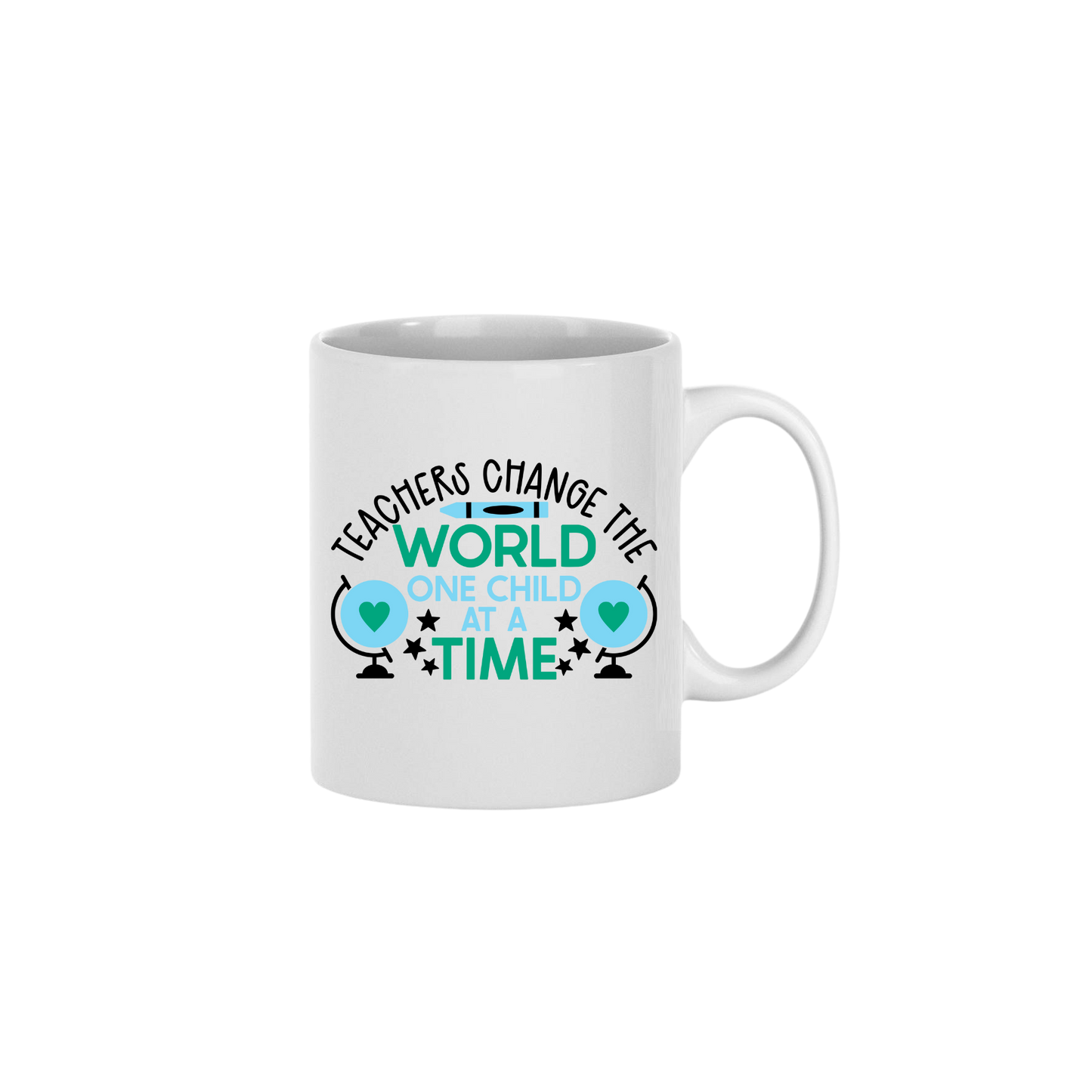 "Teachers Change the World" Mug