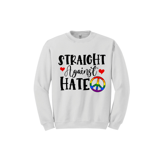 "Straight Against Hate" Unisex Sweatshirt