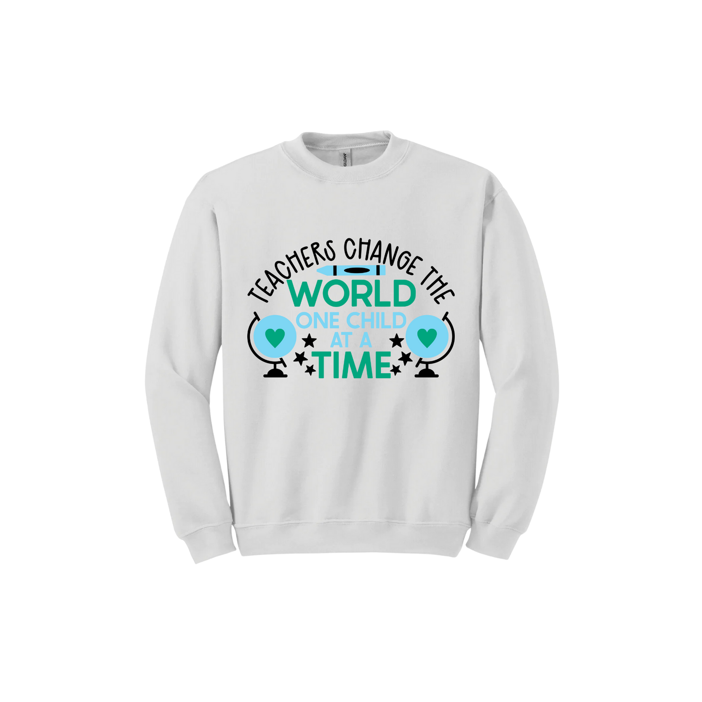 "Teachers Change the World" Unisex Sweatshirt