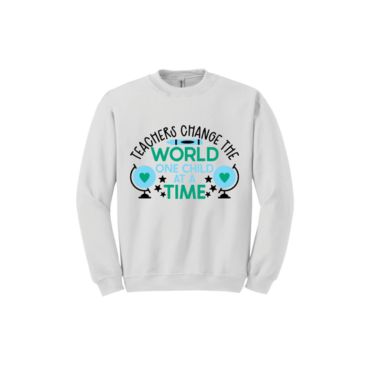 "Teachers Change the World" Unisex Sweatshirt