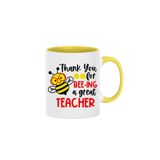 "Thank You for BEE-ing a Great Teacher" Mug