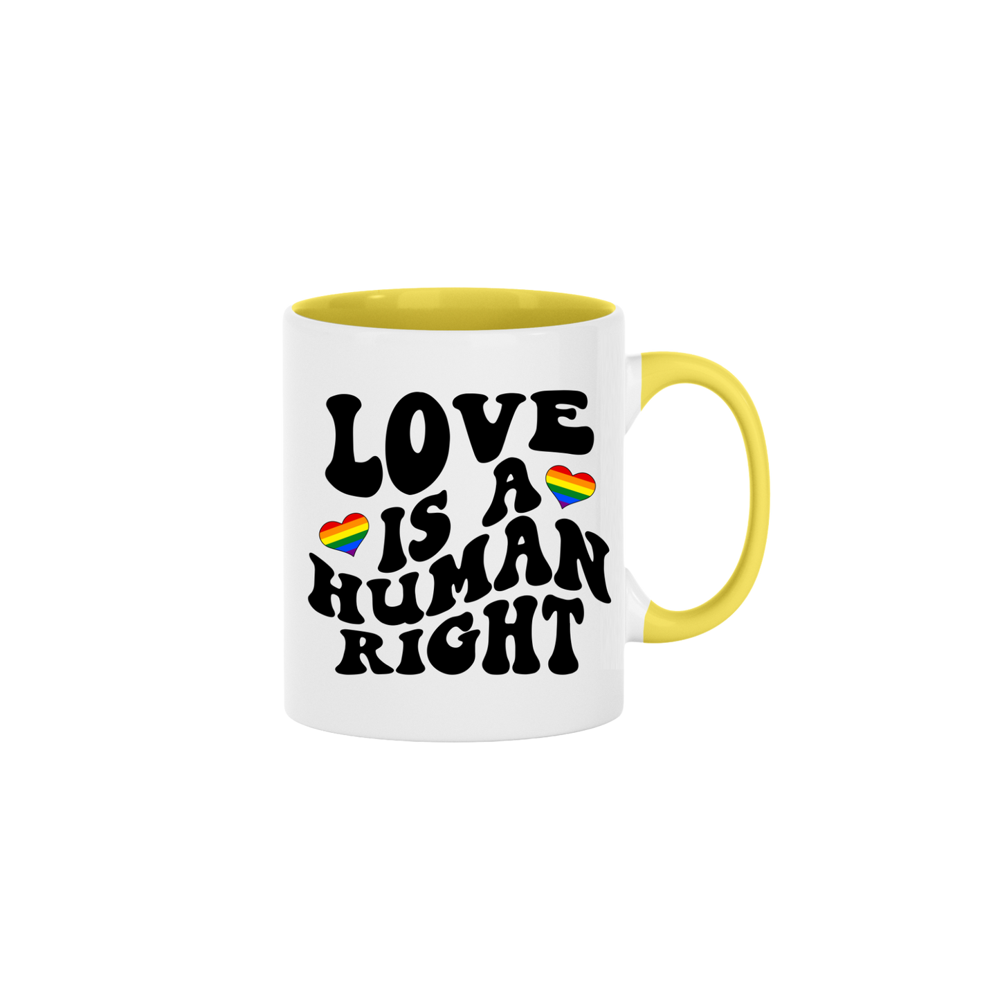 "Love is a Human Right" Mug